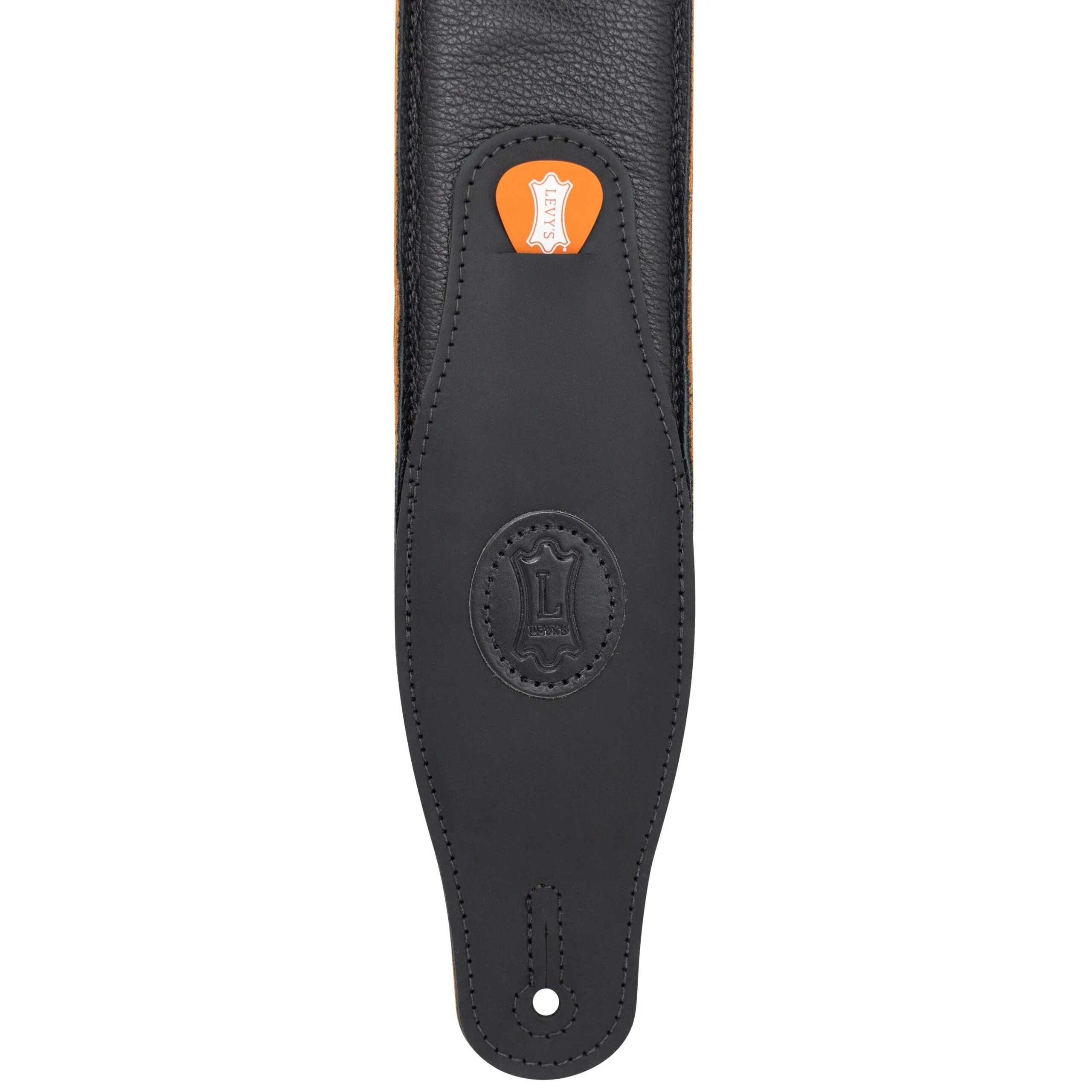 Levy's - Guitar Strap – MGS83CS-BLK-HNY - Image 4