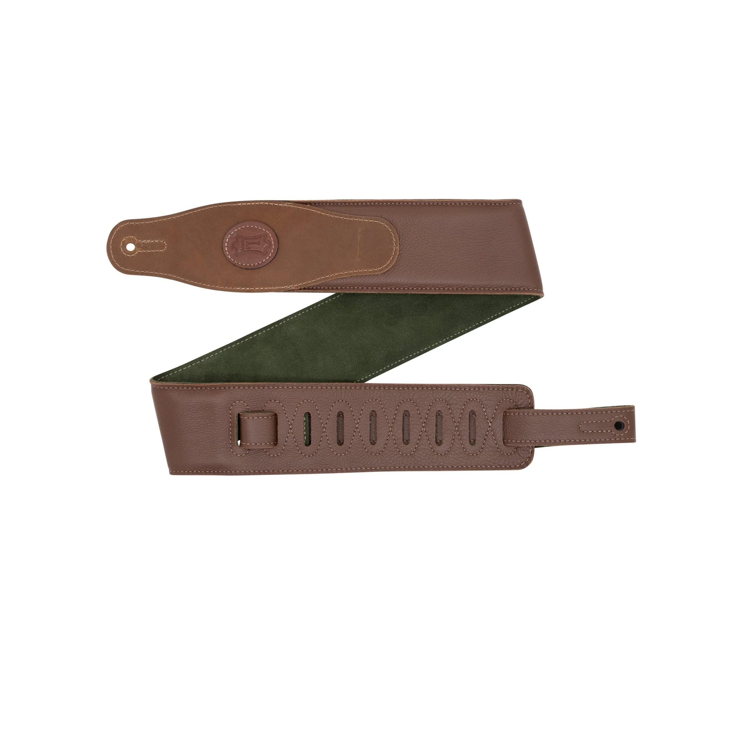 Levy's - Guitar Strap – MGS83CS-BRN-GRN