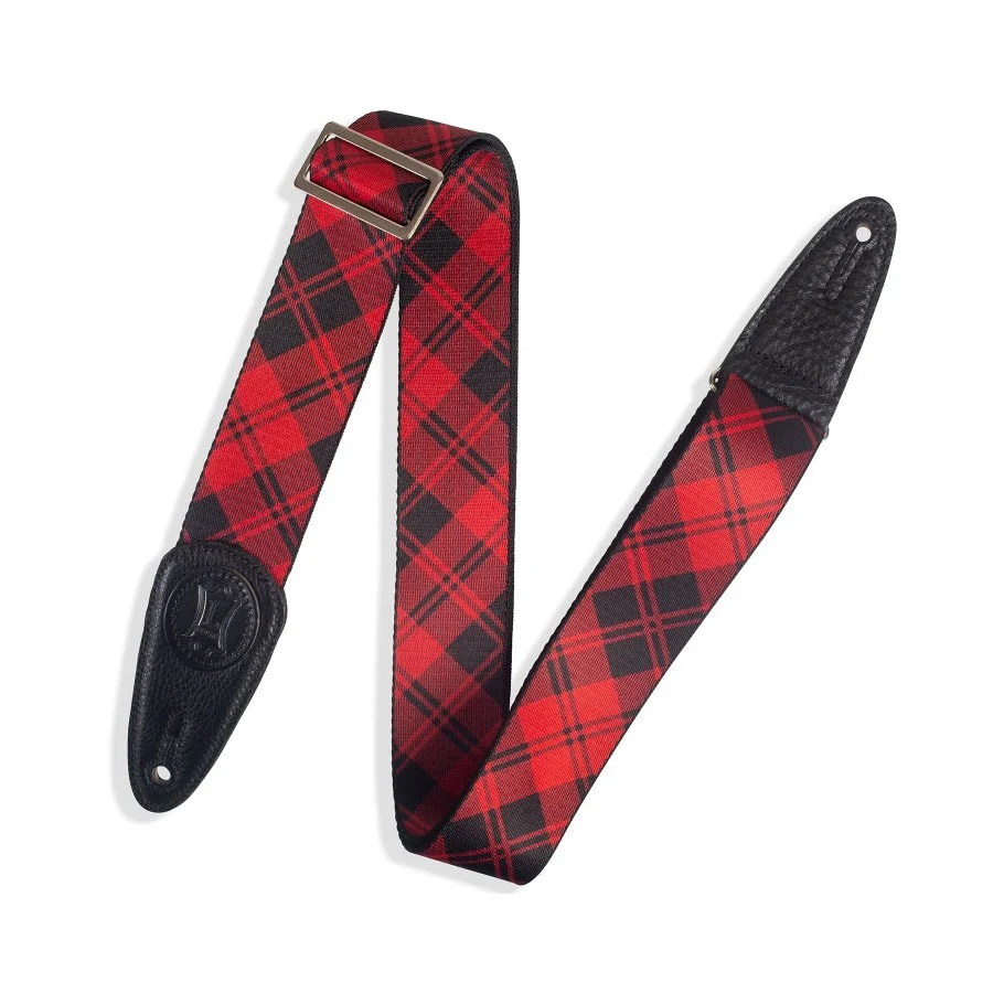 Levy's - Lumberjack Icon Guitar Strap – MSSPLD8-RE