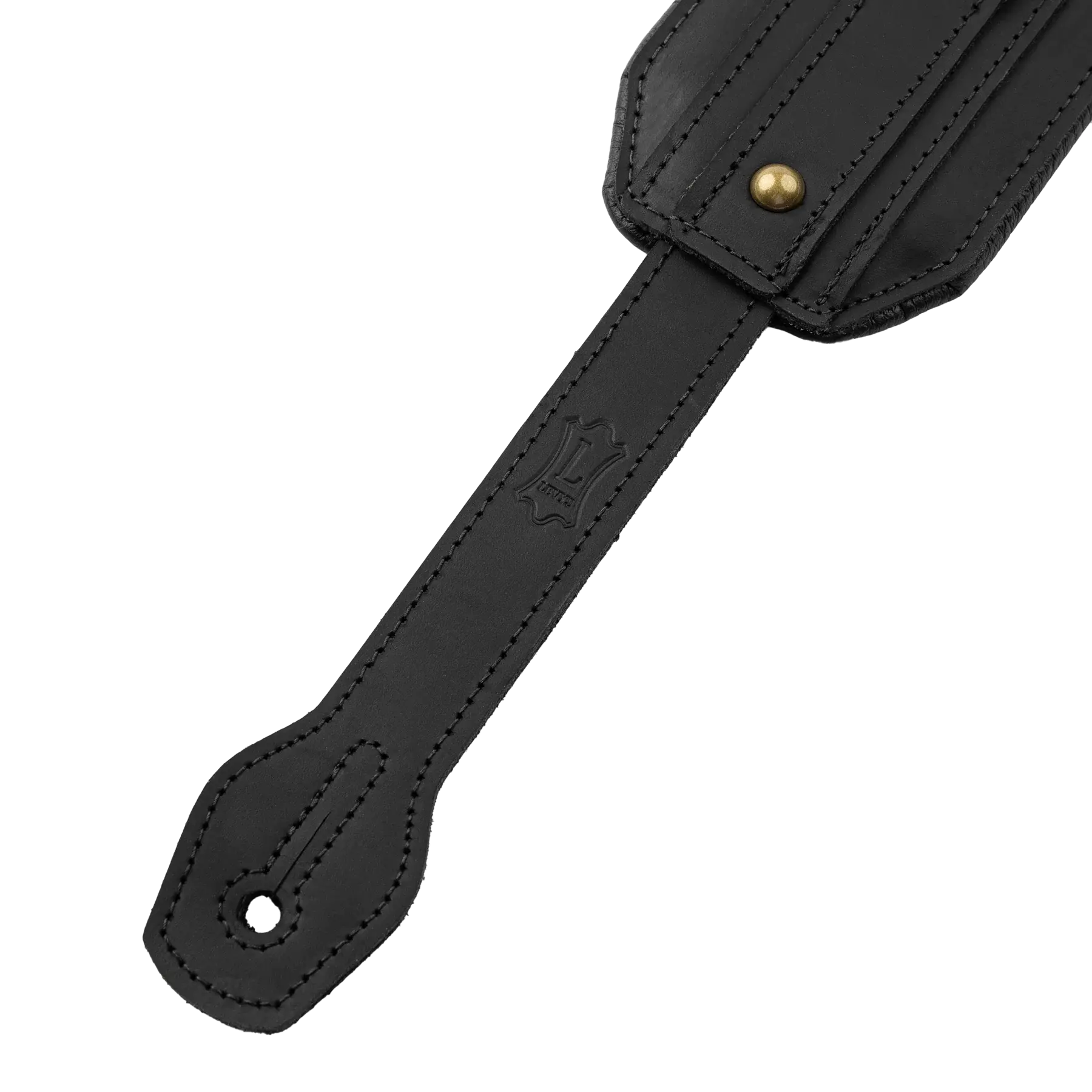 Levy's - Apex Leather Guitar Strap - MCH11APX-BLK - Image 4