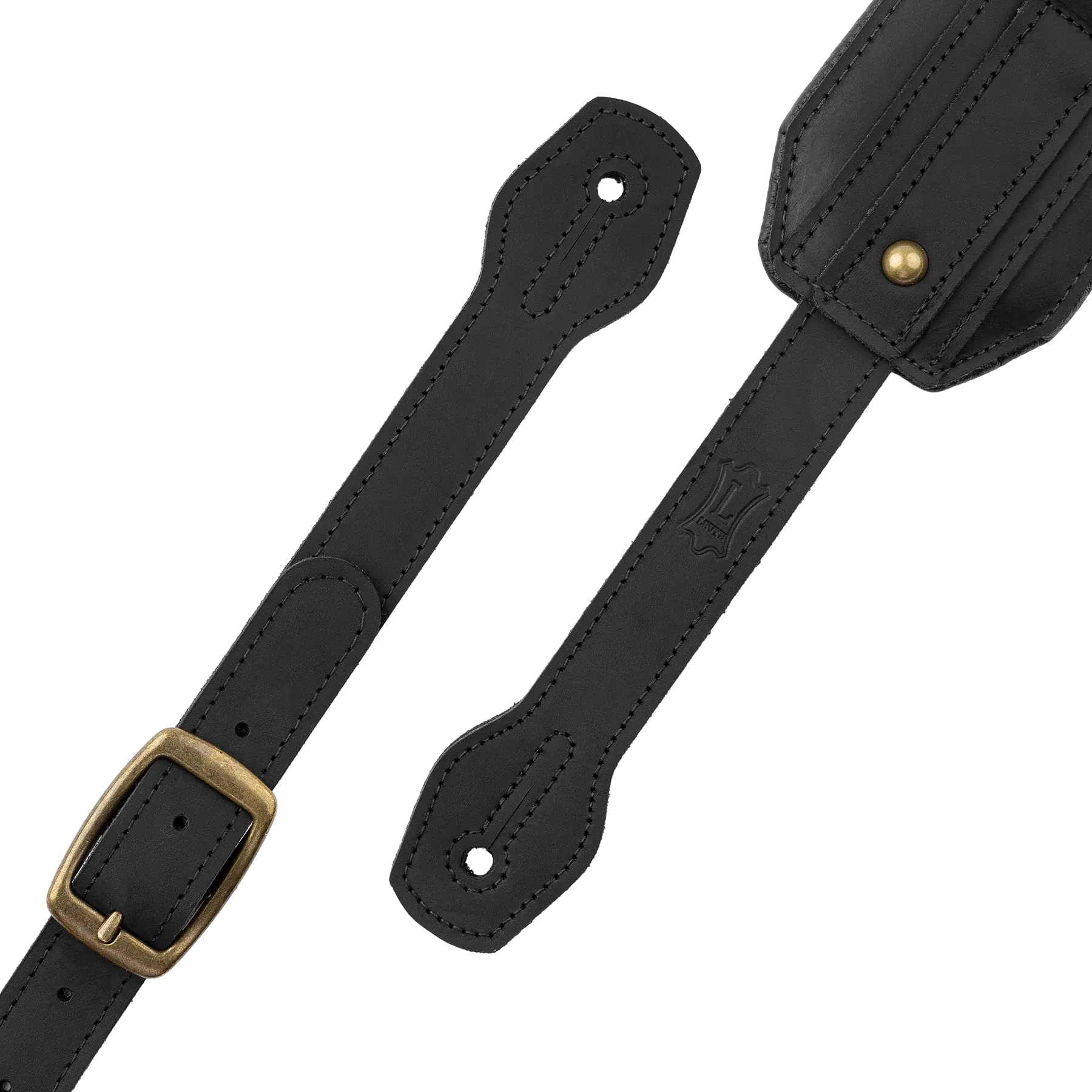 Levy's - Apex Leather Guitar Strap - MCH11APX-BLK - Image 6