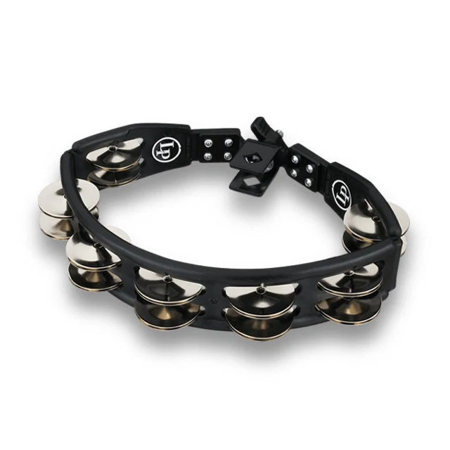 LP (Latin Percussion) - Cyclops Mountable Tambourine Black – Steel LP160