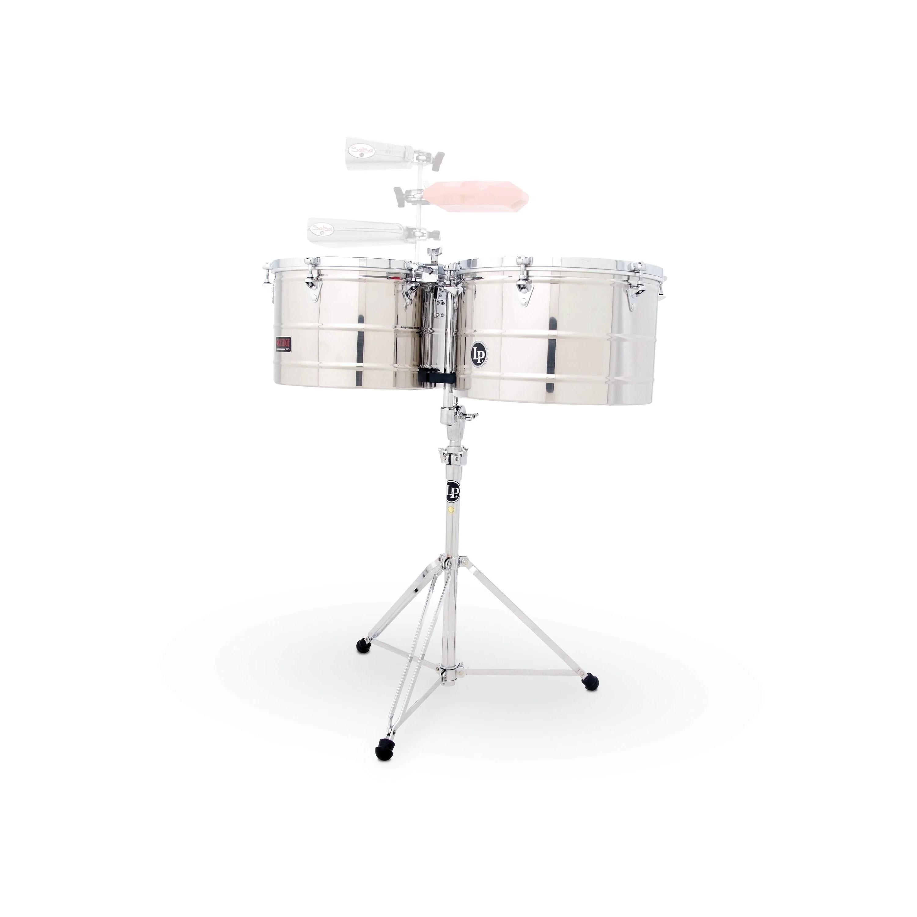 LP (Latin Percussion) - LP® Prestige 15" and 16" Thunder Timbs  - Stainless Steel - LP1516-S