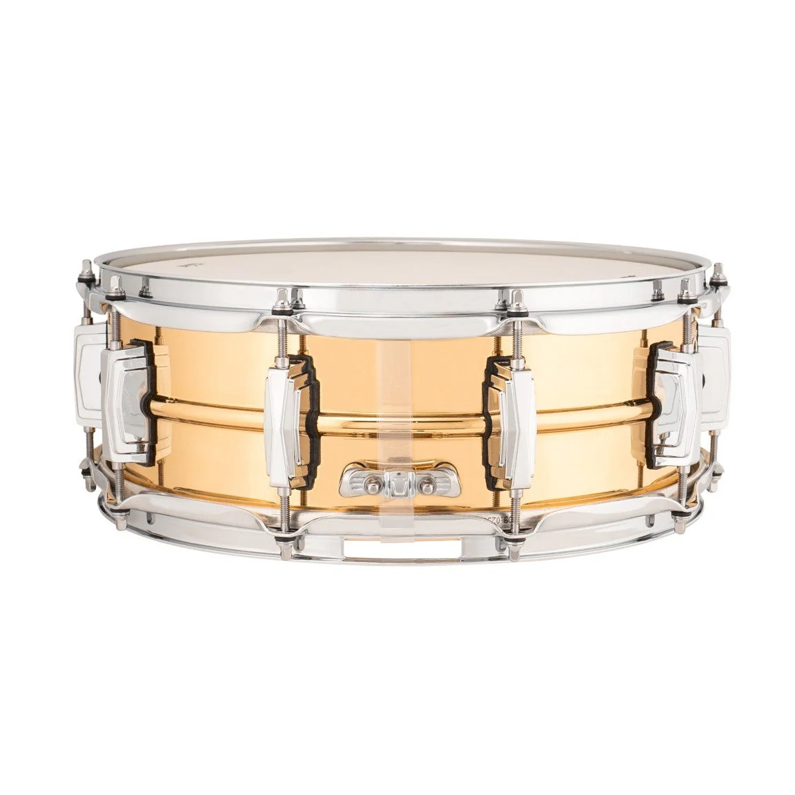 Ludwig - Polished Bronze Phonic Snare 5x14 with Imperial Lugs LB550 - Image 2