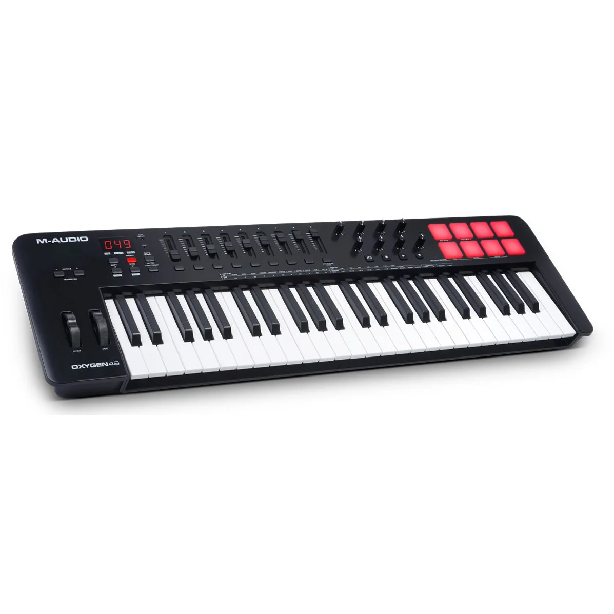 M-Audio - Oxygen 49 (MKV) USB MIDI Controller with Smart Controls and Auto-Mapping - Image 3