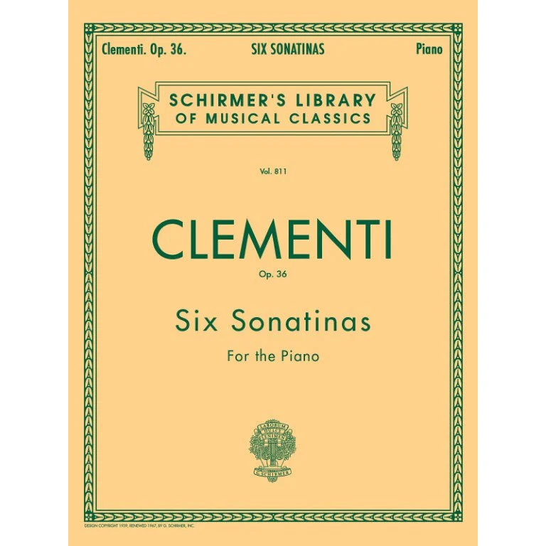 M. Clementi - Six Sonatinas - Op. 36