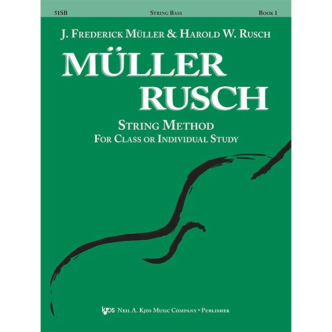 Müller-Rusch String Method Book 1 - String Bass