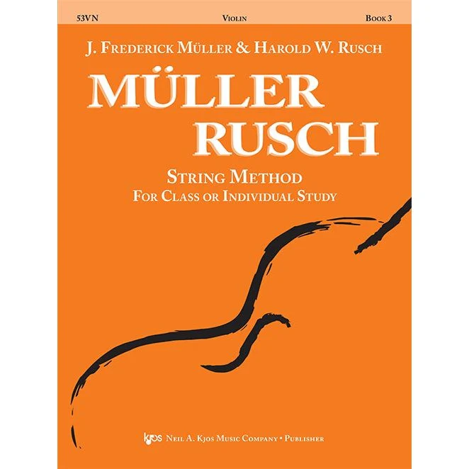 Müller-Rusch String Method Book 3 - Violin