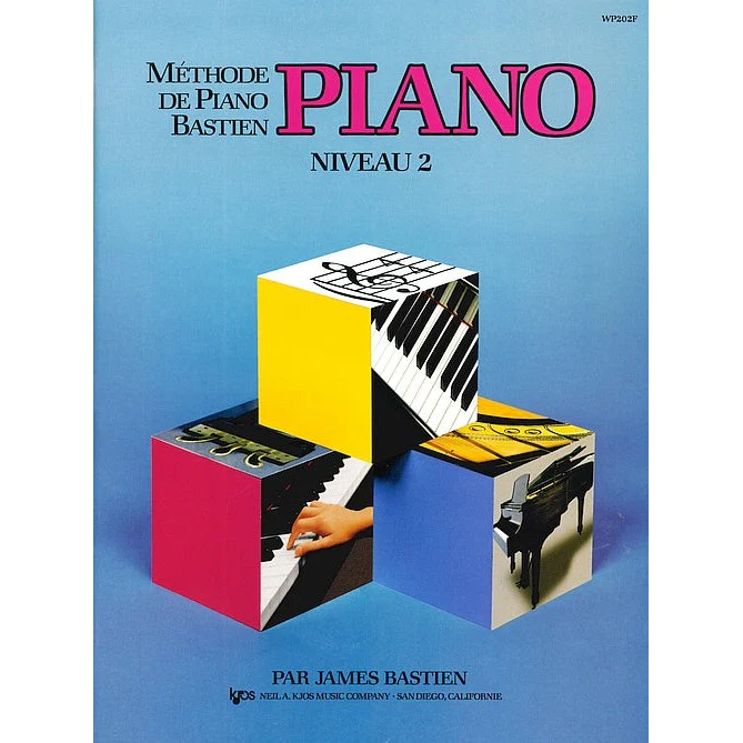 Méthode De Piano Bastien - Niveau 2