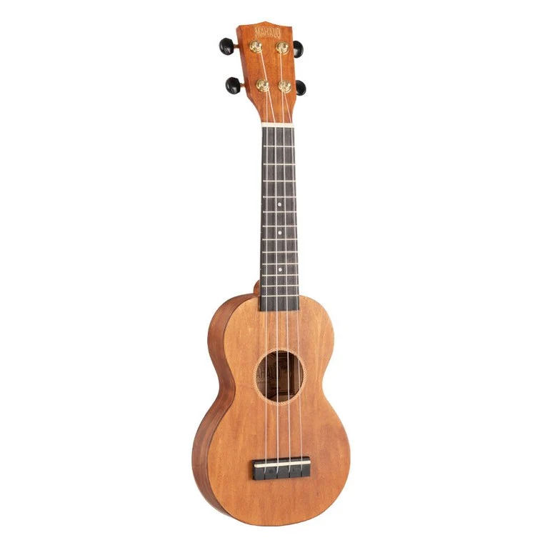 Mahalo - Slimline Series Soprano Ukulele With Carry Bag, Transparent Brown - MS1-TBR