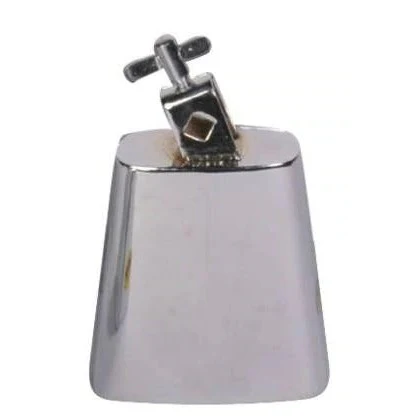 Mano Percussion - 5” Cowbell With Mounting Bracket - Chrome Finish - MP-CB05C