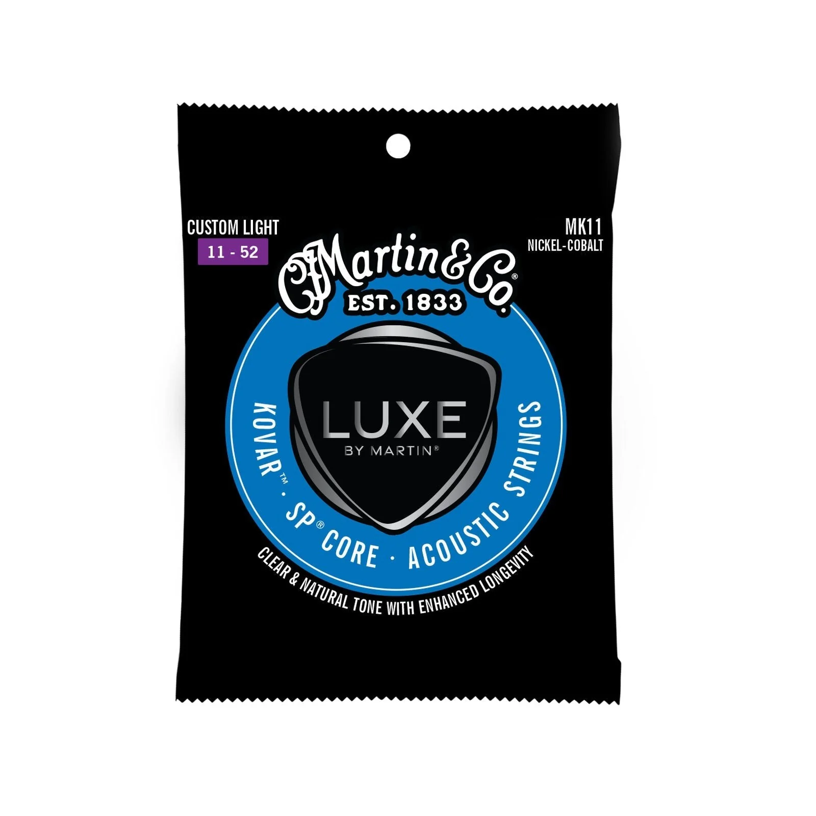 Martin - Luxe By Martin® Kovar™ Strings - Custom Light - 41Y23MK11
