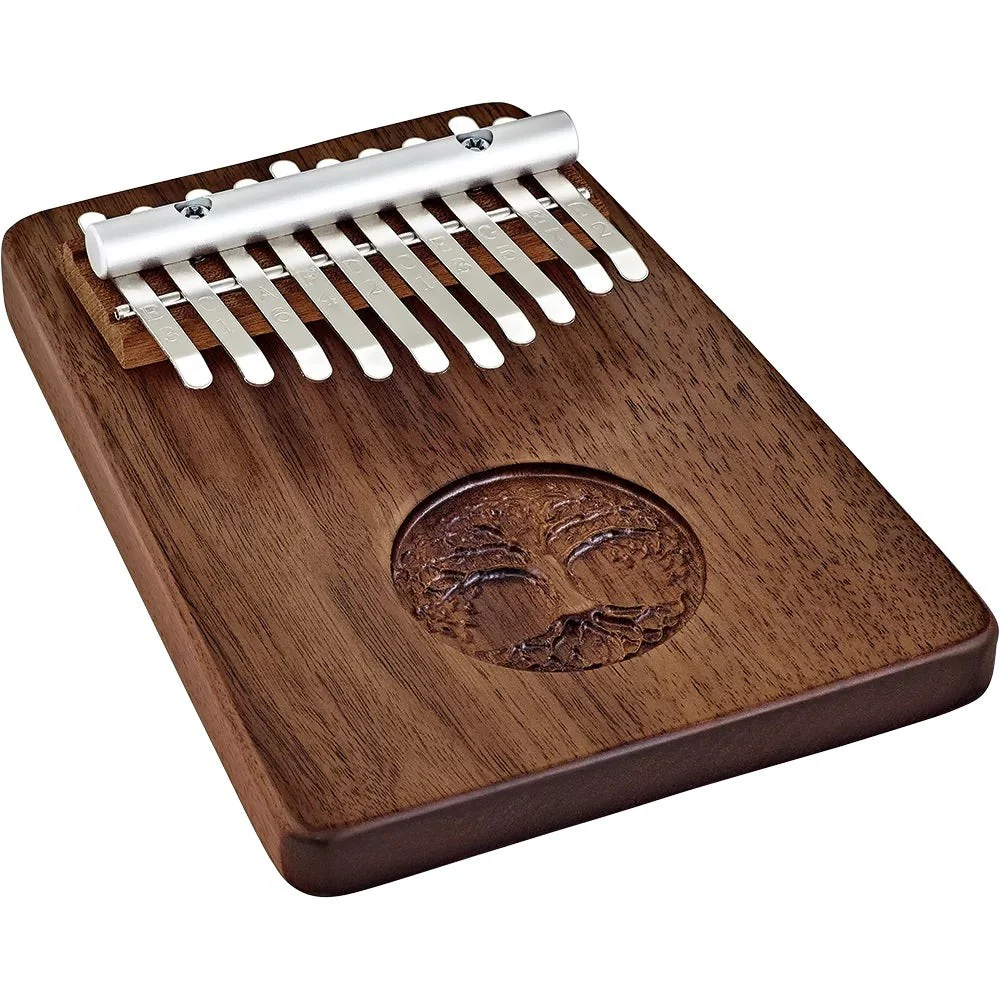 Meinl - 10 Notes Kalimba - Tree Of Life - Black Walnut - KL1001TOL - Image 4