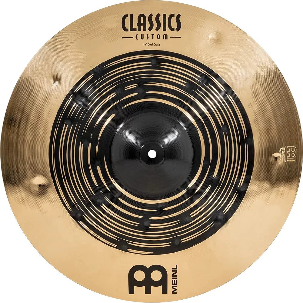 Meinl - Classics Custom Dual 19" Dual Crash CC19DUC