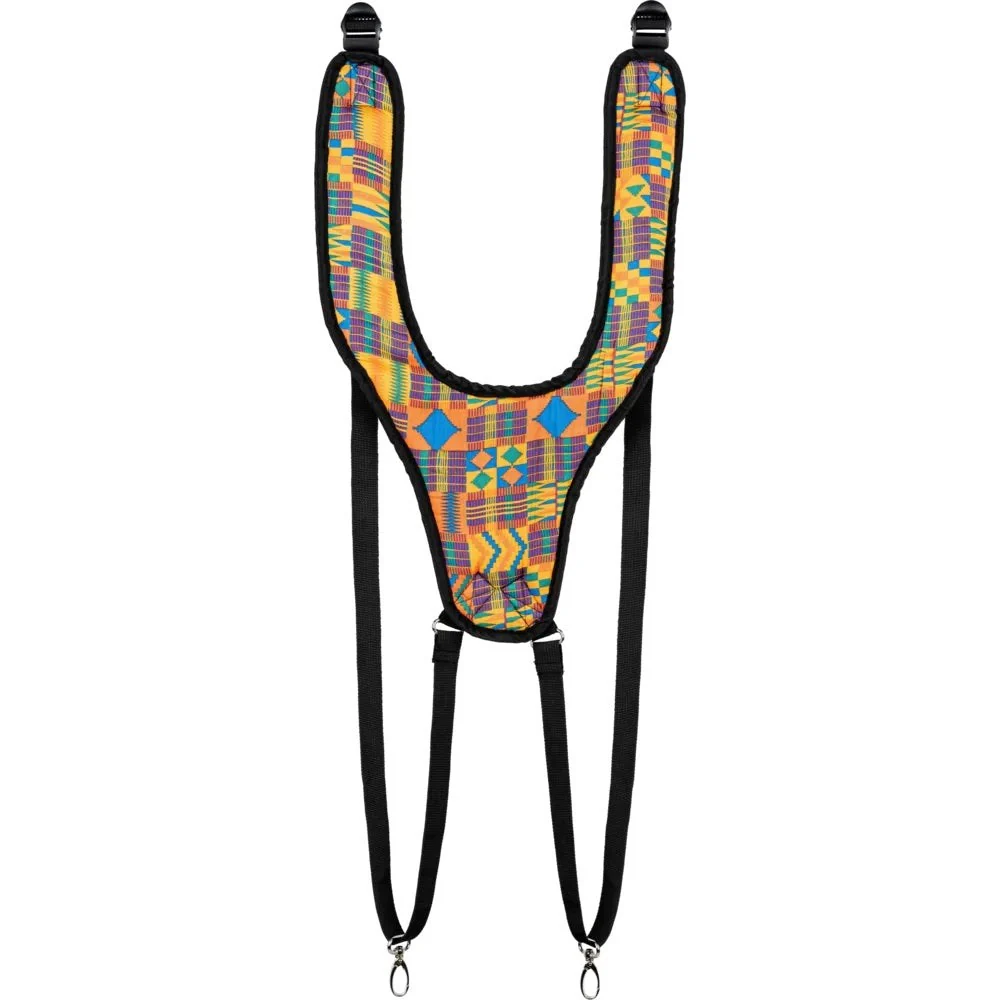 Meinl - Designer Djembe Strap - Kenyan Quilt - Kenyan Quilt - MDJS1KQ