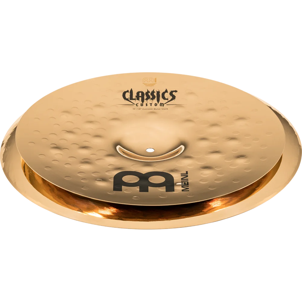 Meinl - Classics Custom Extreme Metal 16"/18" Extreme Metal Stack - CC16/18EMS-B