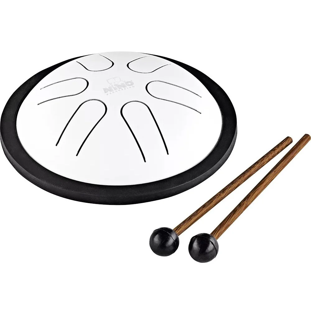 Meinl - Mini Melody Steel Tongue Drum White NINO980WH