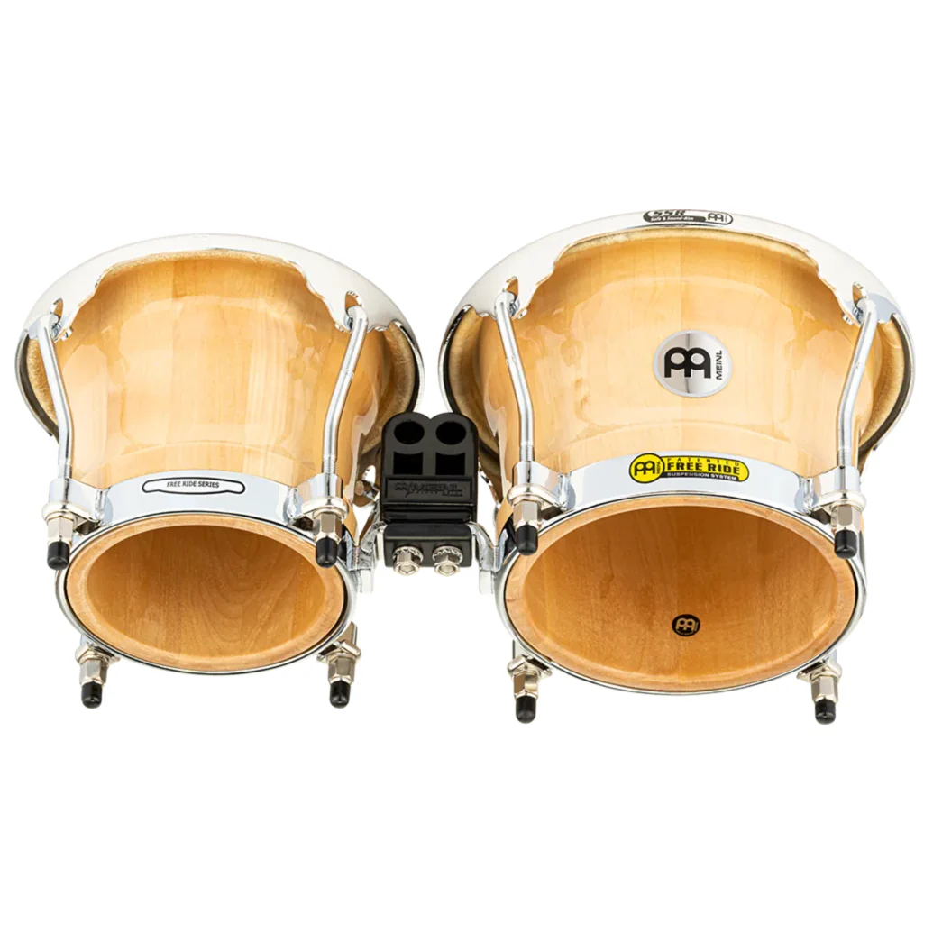 Meinl - Woodcraft Series Wood Bongo 7 & 8 1/2" Natural BWB400 - Image 3