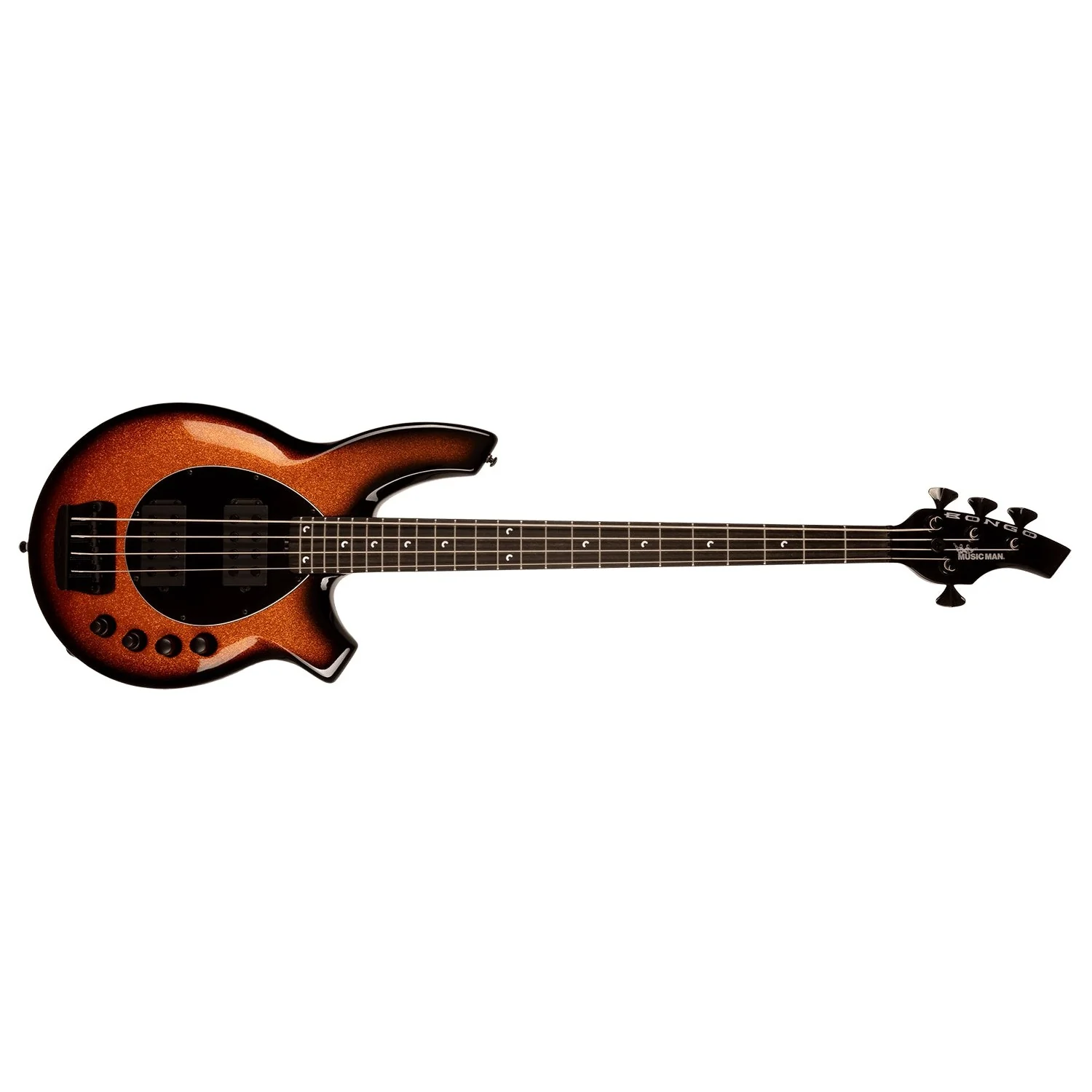 Music Man - Bonga 4 String HH Harvest Orange 142-HW-52-01