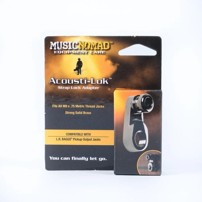 MusicNomad - Acousti-Lok Strap Lock Adapter for Metric Output Jacks - MN271 - Image 2