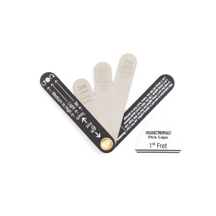 MusicNomad - Precision Truss Rod Gauge with Pick Capo  - MN600