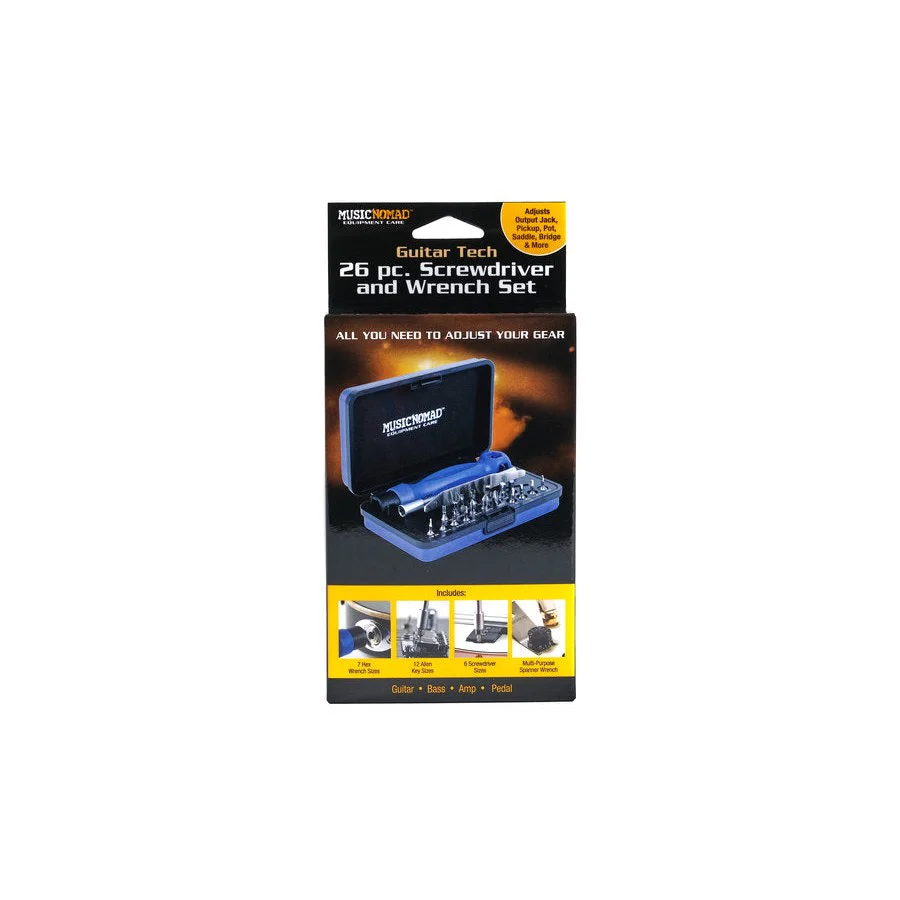MusicNomad - Premium Guitar Tech Screwdriver and Wrench Set  - MN229 - Image 7
