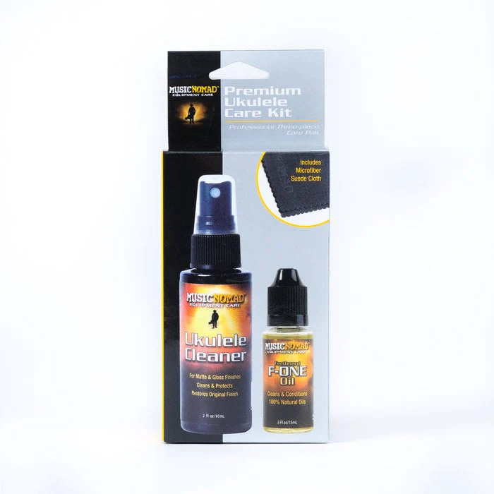 MusicNomad - Premium Ukulele Care Kit - 3 pc. - MN142 - Image 2