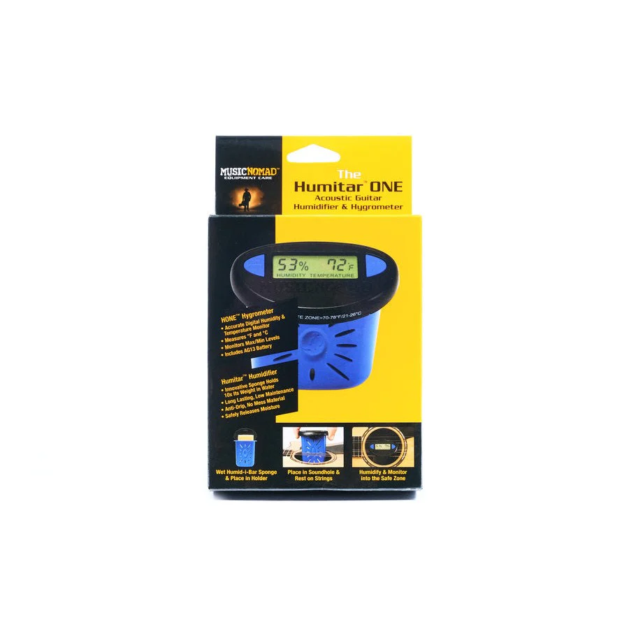 MusicNomad - The Humitar One - Acoustic Guitar Humidifier & Hygrometer - MN311 - Image 3