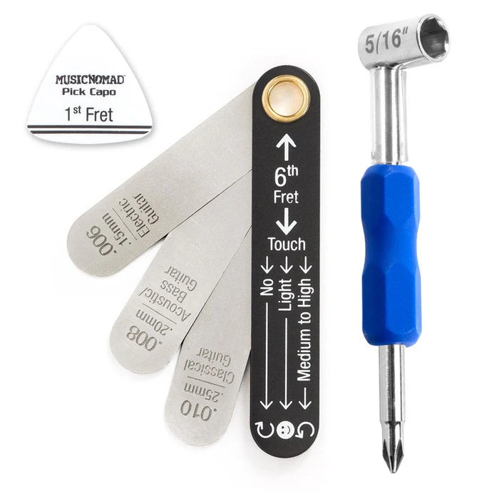 MusicNomad - Truss Rod Neck Relief Measure-and-Adjust Kit for Gibson® and PRS® (USA) Guitars  - MN611