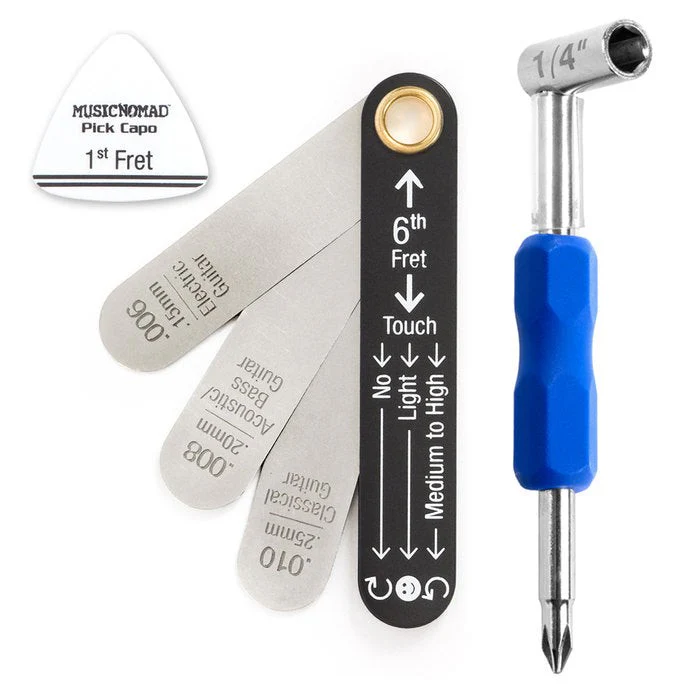 MusicNomad - Truss Rod Neck Relief Measure-and-Adjust Kit for Taylor® Guitars - MN610