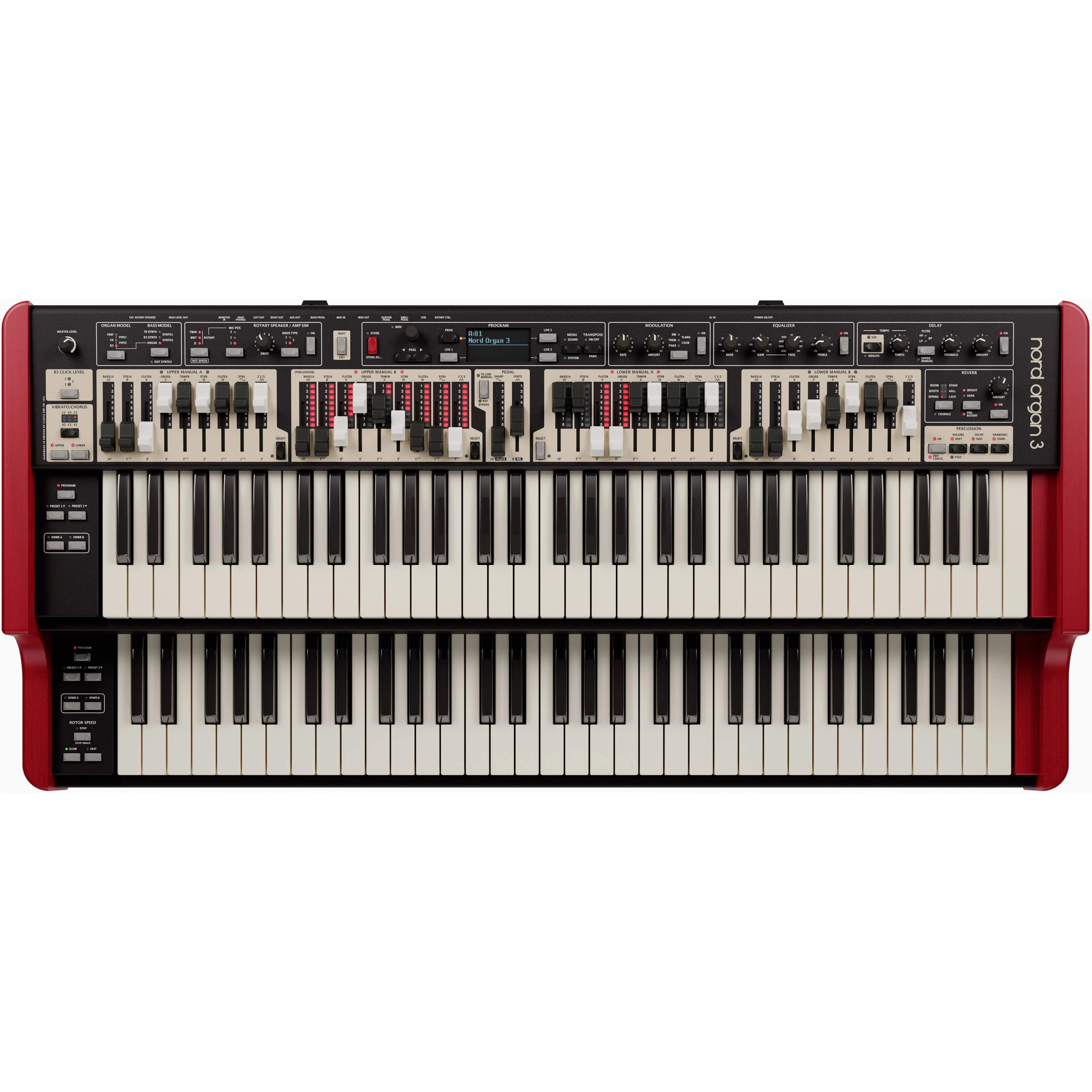 Nord - Organ3 - Dual 61-Key Combo Organ