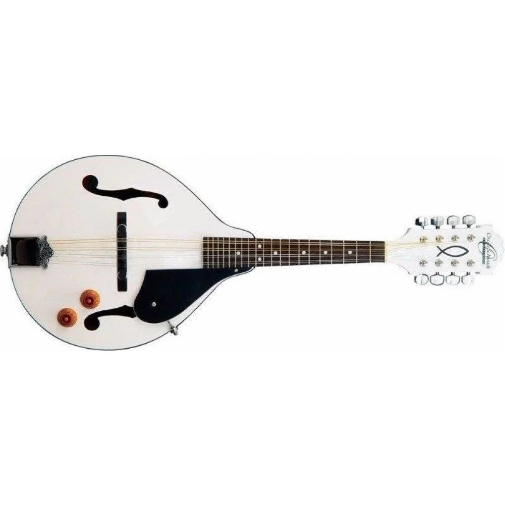 Oscar Schmidt - Acoustic / Electric Mandolin - White