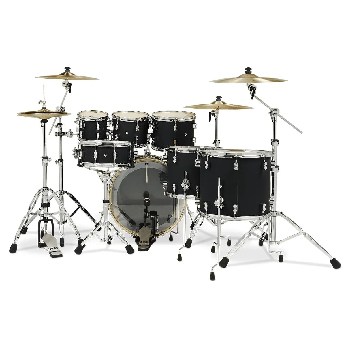 PDP - Concept Maple 7-Piece Shell Pack Satin Black PDCM2217BK - Image 2