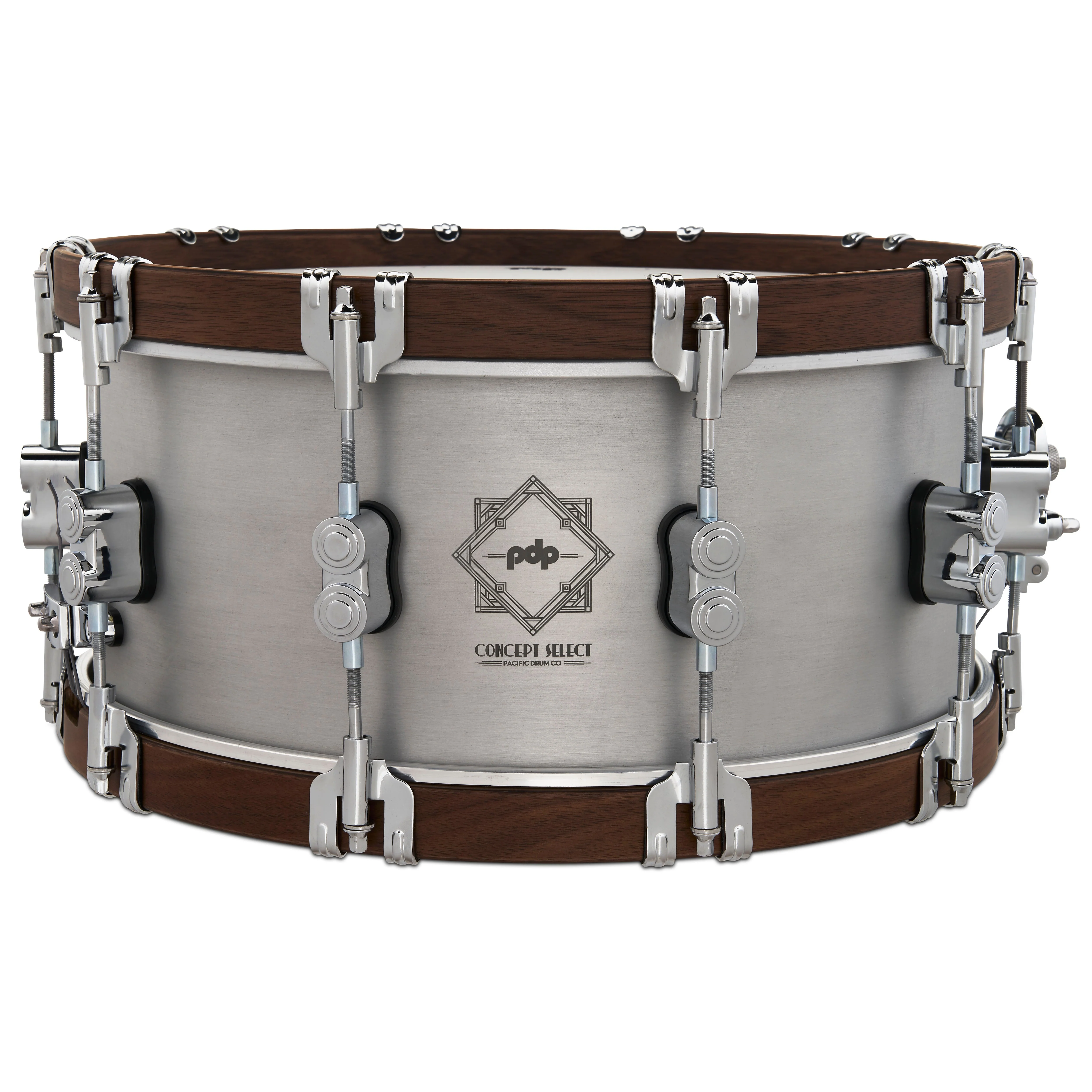 PDP - Concept Select Seamless Aluminum Snare 6.5x14 SN6514CSAL - Image 4
