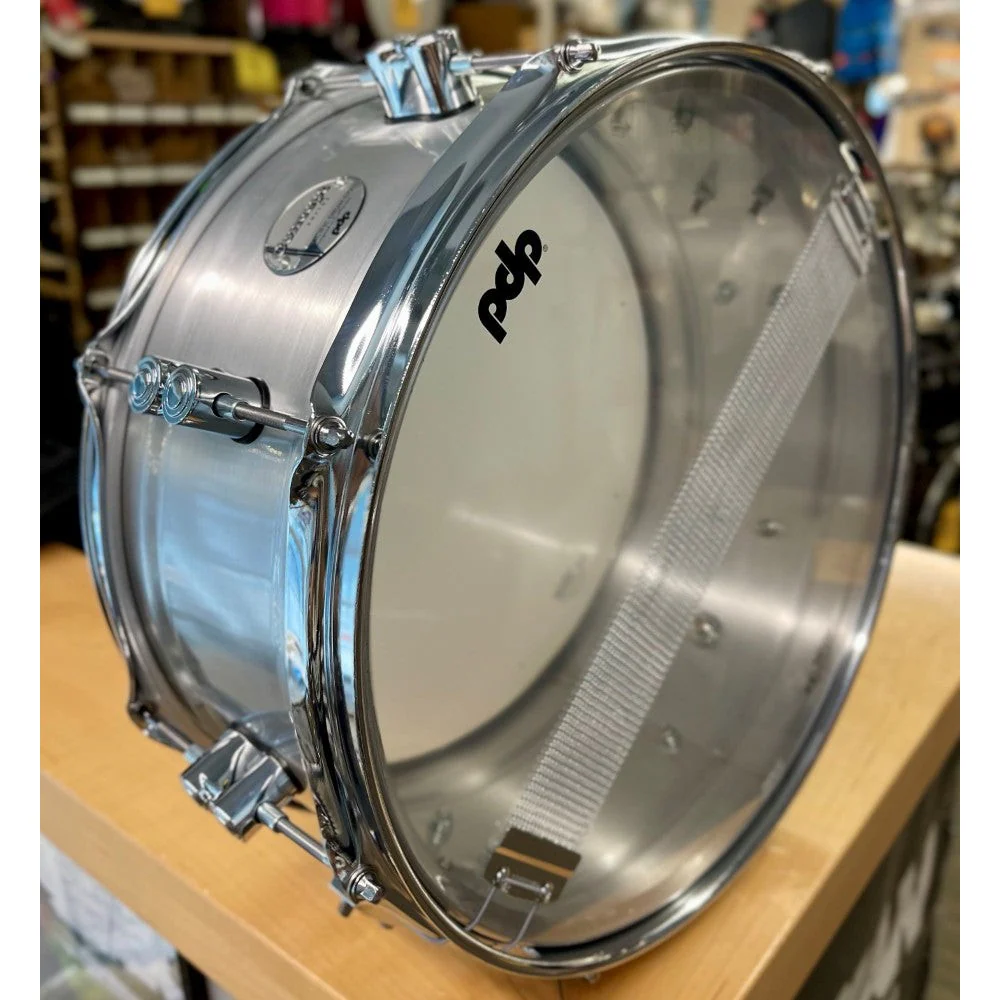 PDP - Concept Series Snare 6.5x14 Brushed Aluminum DSN6514NBAC - Image 4