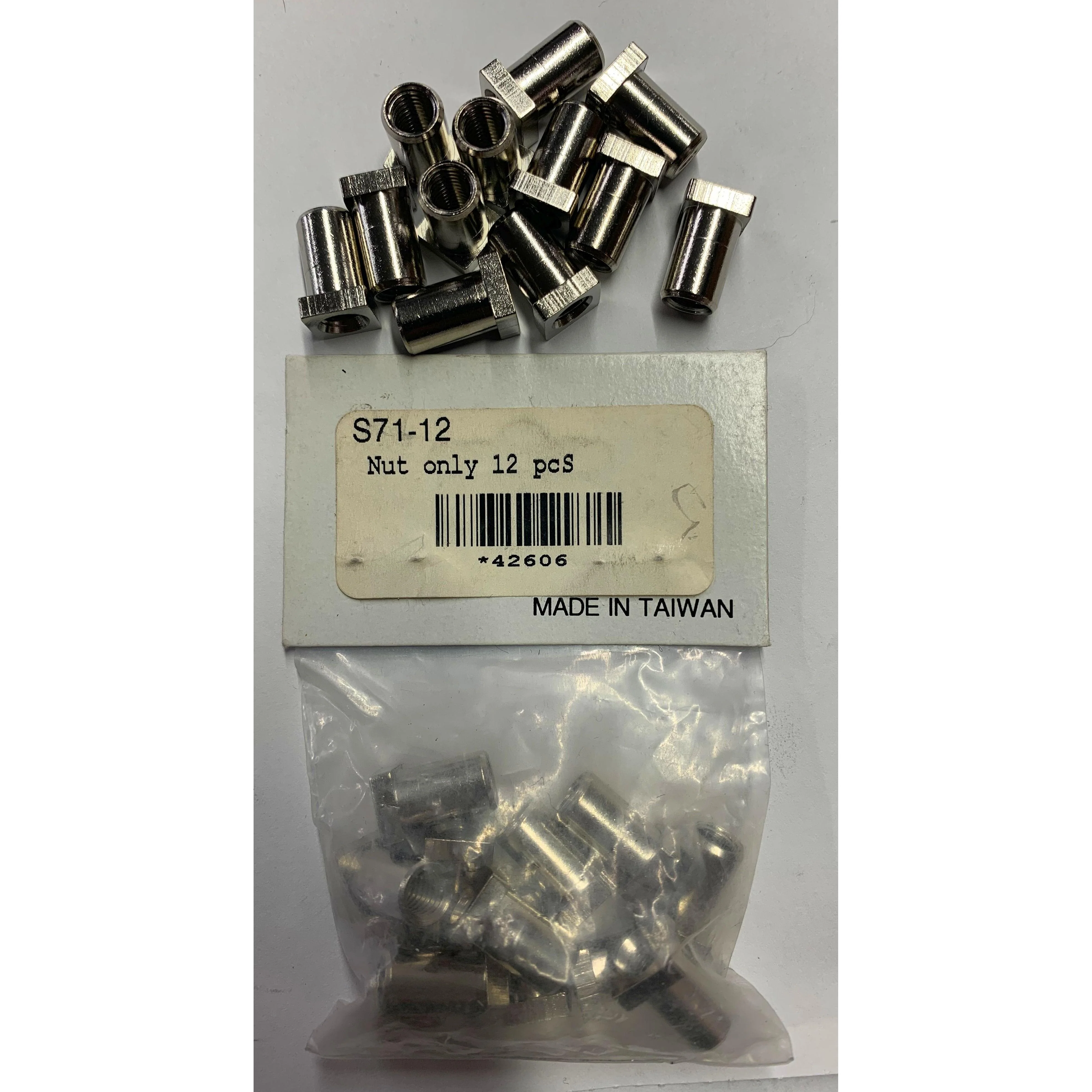 Pearl - Nut Only (12 pieces) S71-12