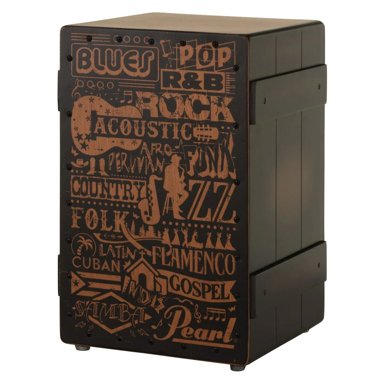 Pearl - Primero Series Cajon, Music Genre Graphic Item ID: PBC-124B