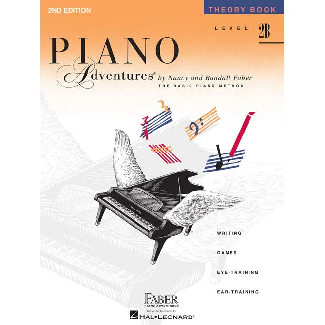 Piano Adventures – Theory Book - Level 2B