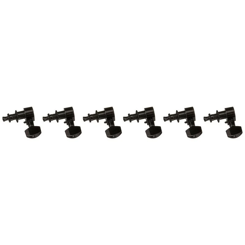 Ping - 6-In-Line Screwless Mount Geared Tuners - Black - P2659