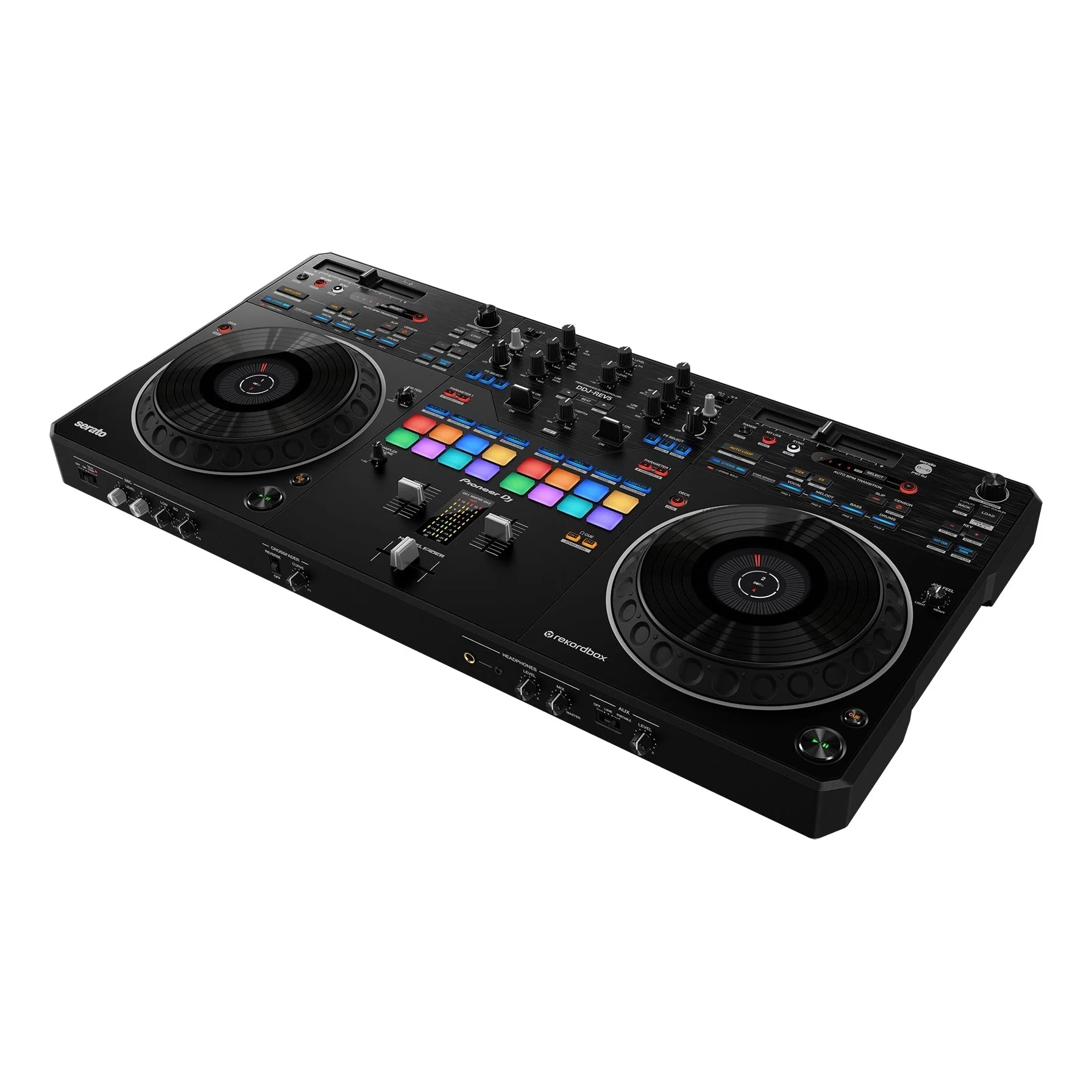 PioneerDJ - DDJ-REV5 Scratch-style 2-channel performance DJ controller - Black - Image 2