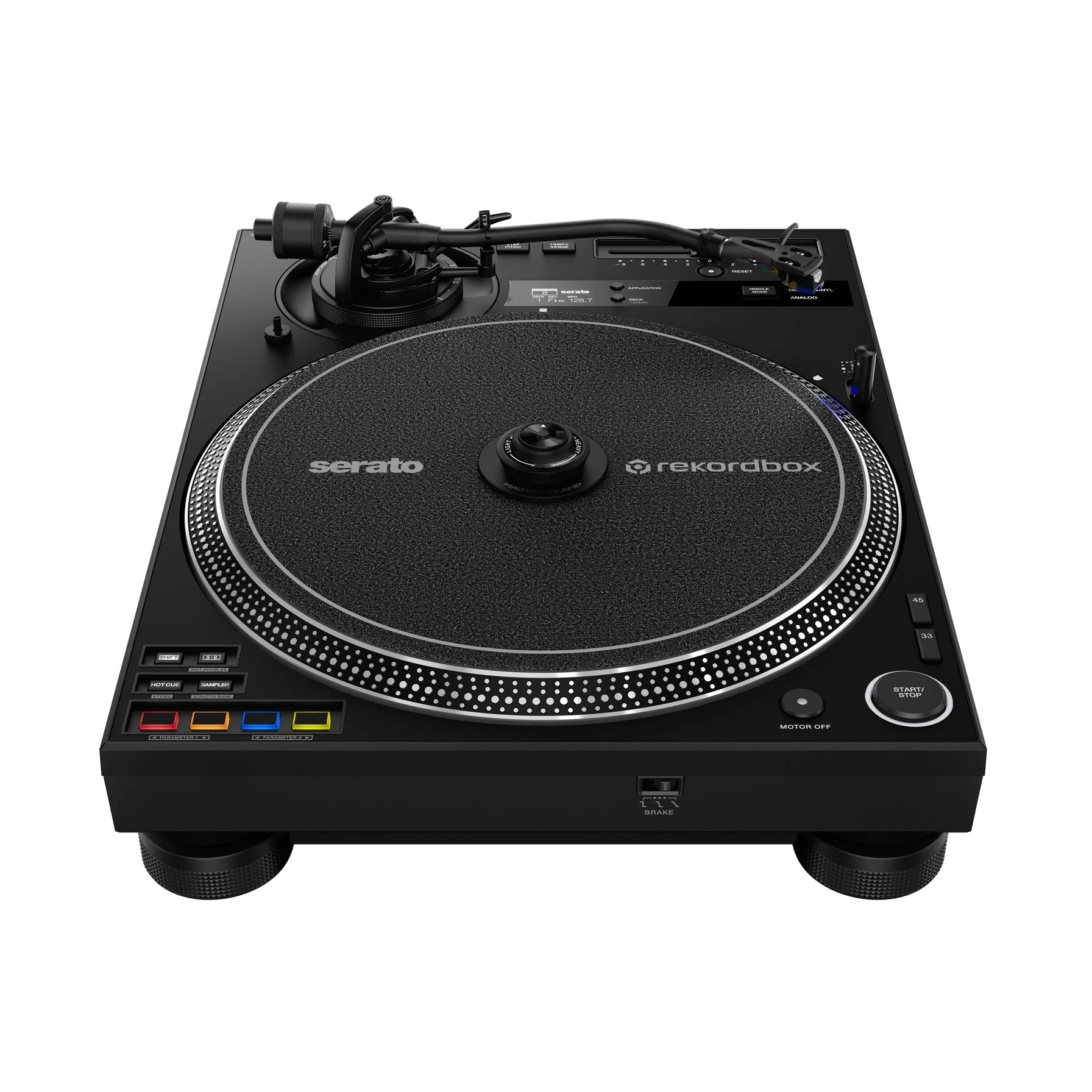 Pioneer DJ - PLX-CRSS12 Professional direct drive turntable with DVS control (black)