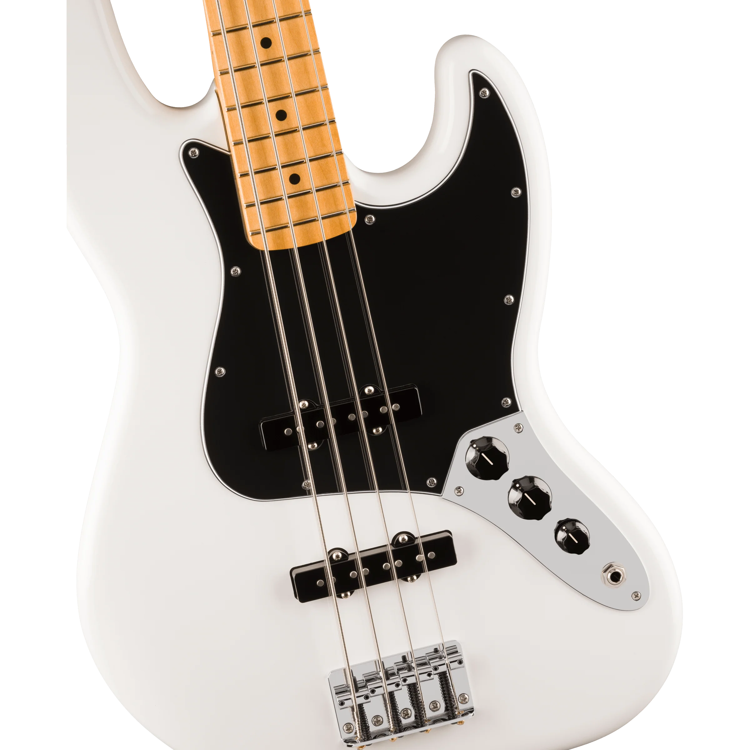 Fender - Player II Jazz Bass® - Maple Fingerboard - Polar White - 014-0482-515 - Image 3