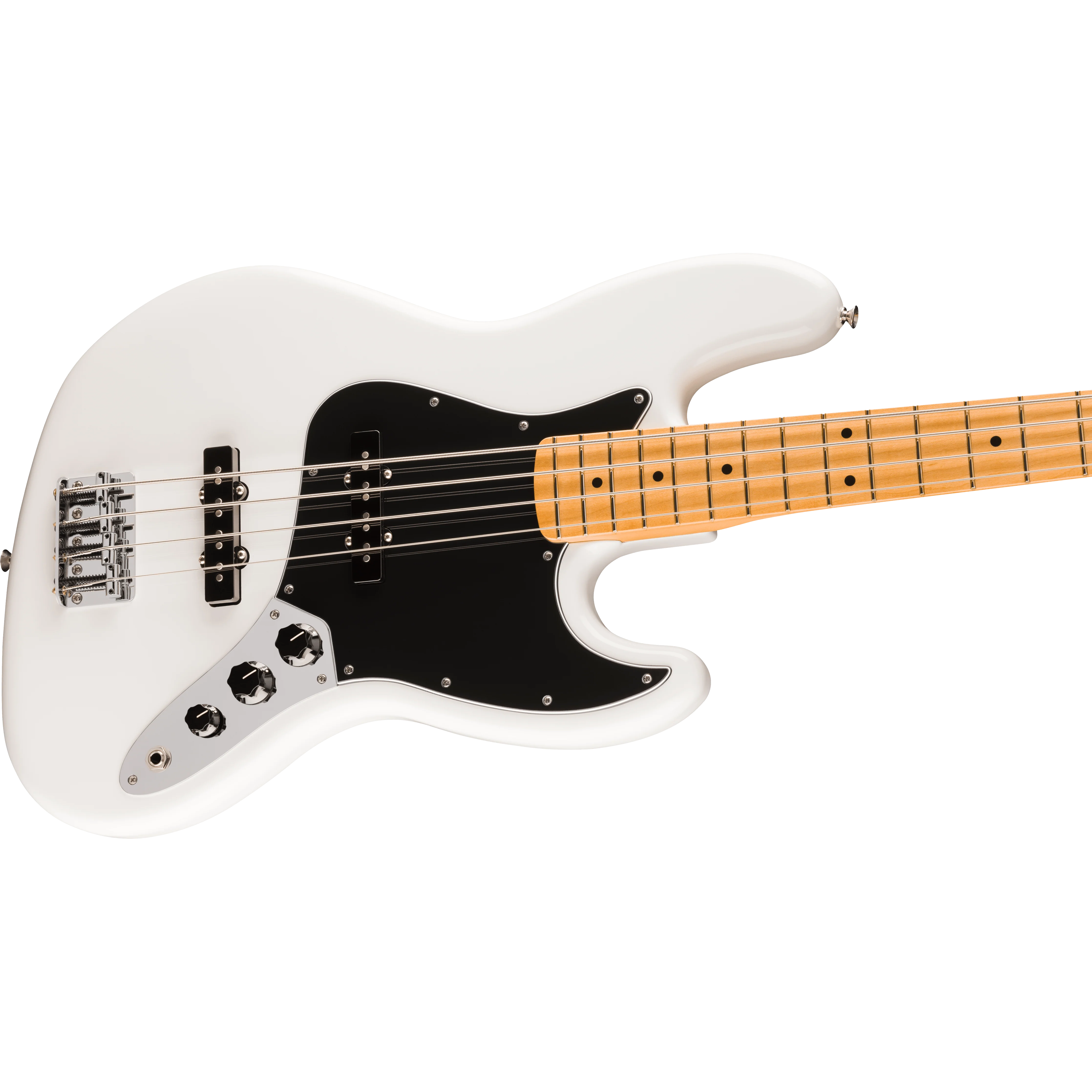 Fender - Player II Jazz Bass® - Maple Fingerboard - Polar White - 014-0482-515 - Image 4