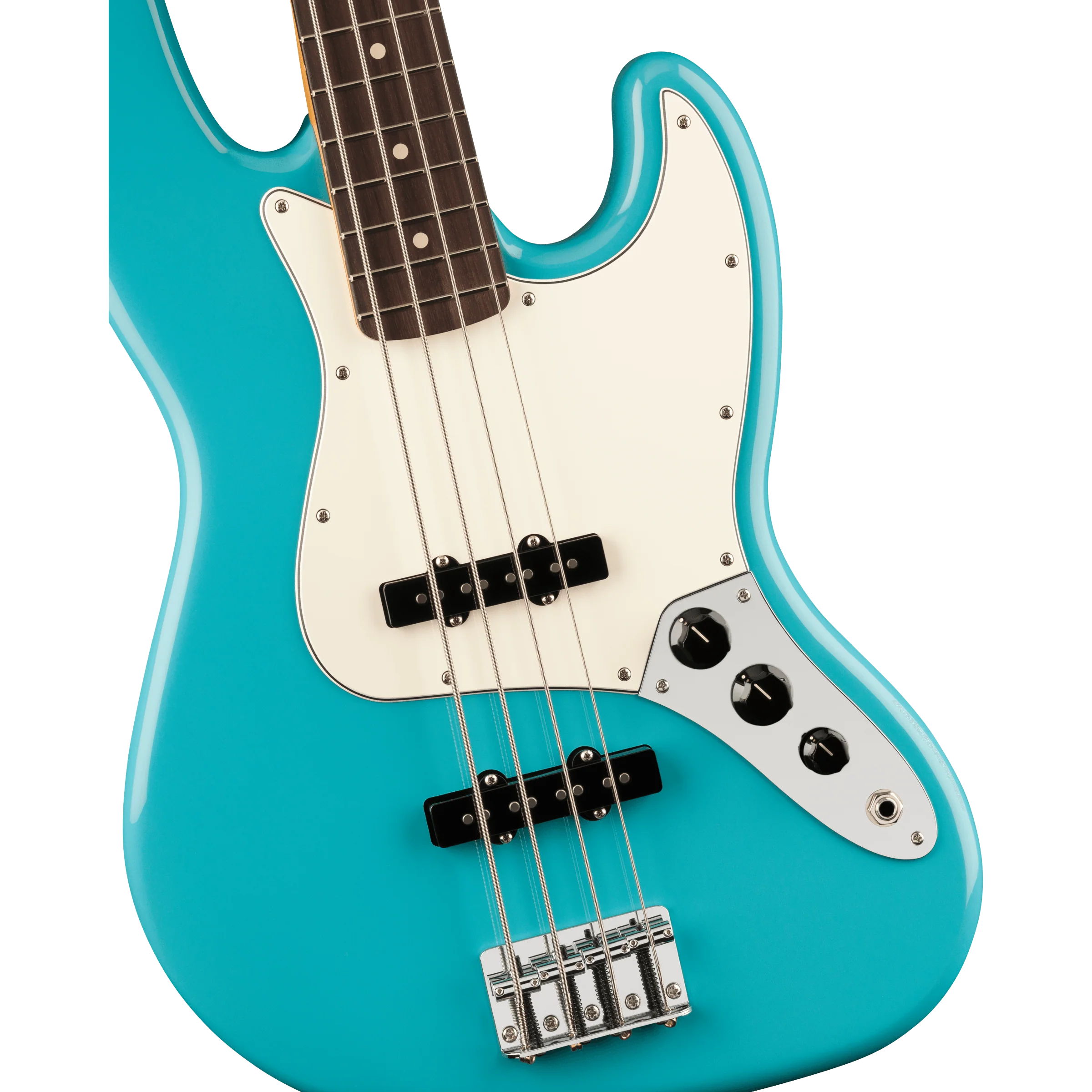 Fender - Player II Jazz Bass® - Rosewood Fingerboard - Aquatone Blue - 014-0480-518 - Image 3