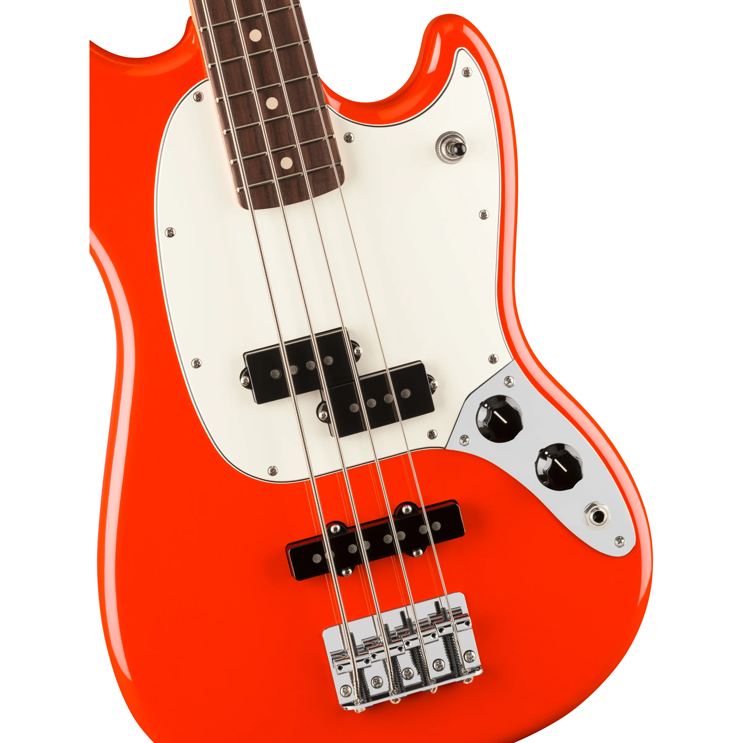 Fender - Player II Mustang® Bass PJ - Rosewood Fingerboard - Coral Red - 014-0490-558 - Image 3