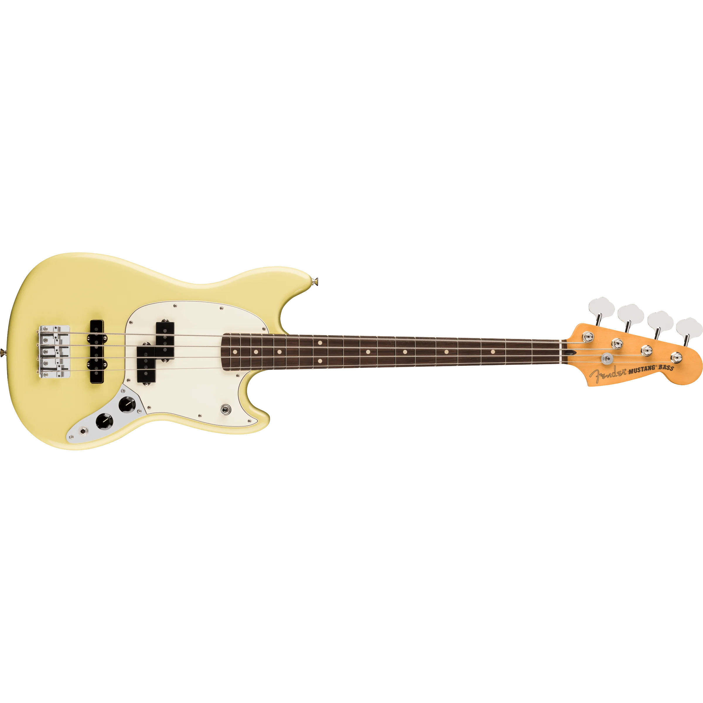 Fender - Player II Mustang® Bass PJ - Rosewood Fingerboard - Hialeah Yellow - 014-0490-561
