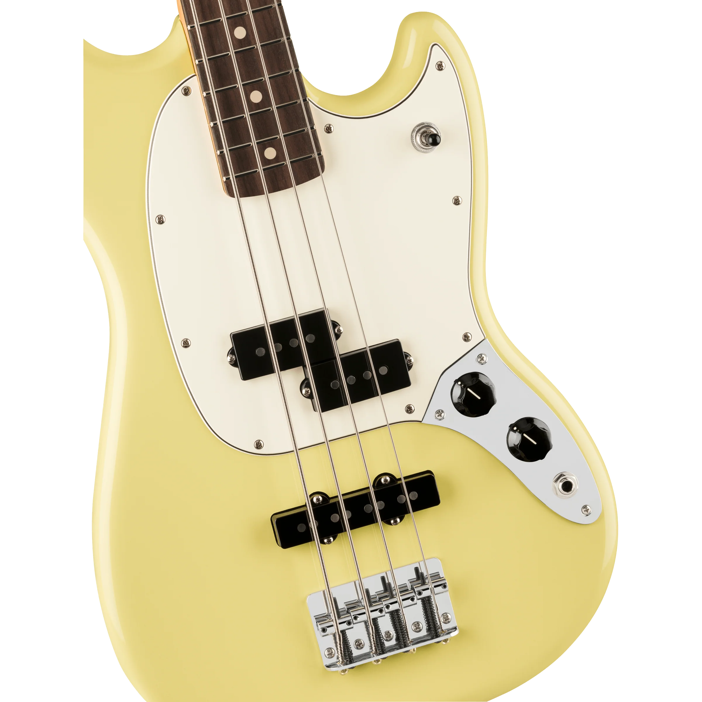Fender - Player II Mustang® Bass PJ - Rosewood Fingerboard - Hialeah Yellow - 014-0490-561 - Image 3