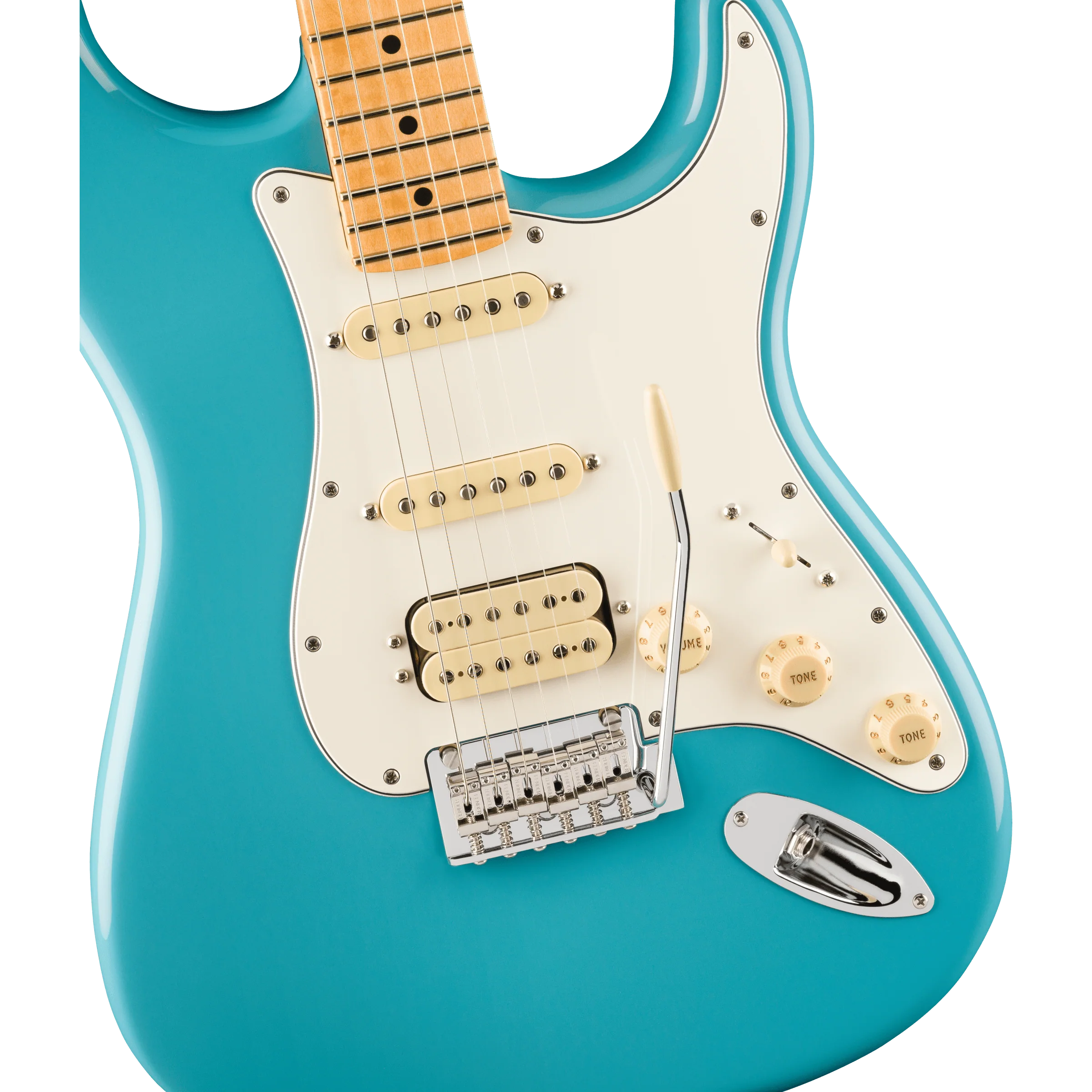 Fender - Player II Stratocaster® HSS - Maple Fingerboard - Aquatone Blue - 014-0542-518 - Image 3