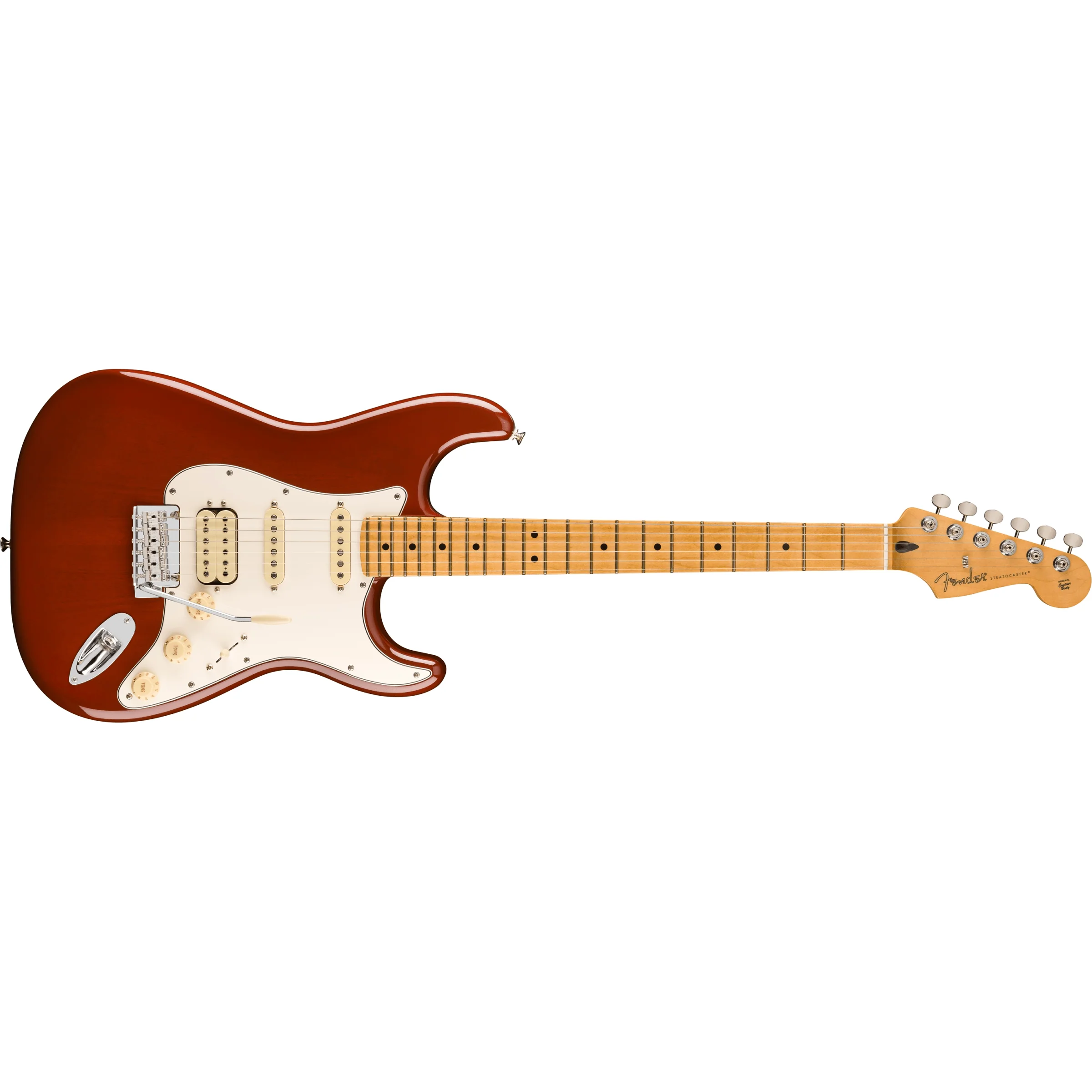 Fender - Player II Stratocaster® HSS - Maple Fingerboard - Transparent Mocha Burst - 014-0542-545
