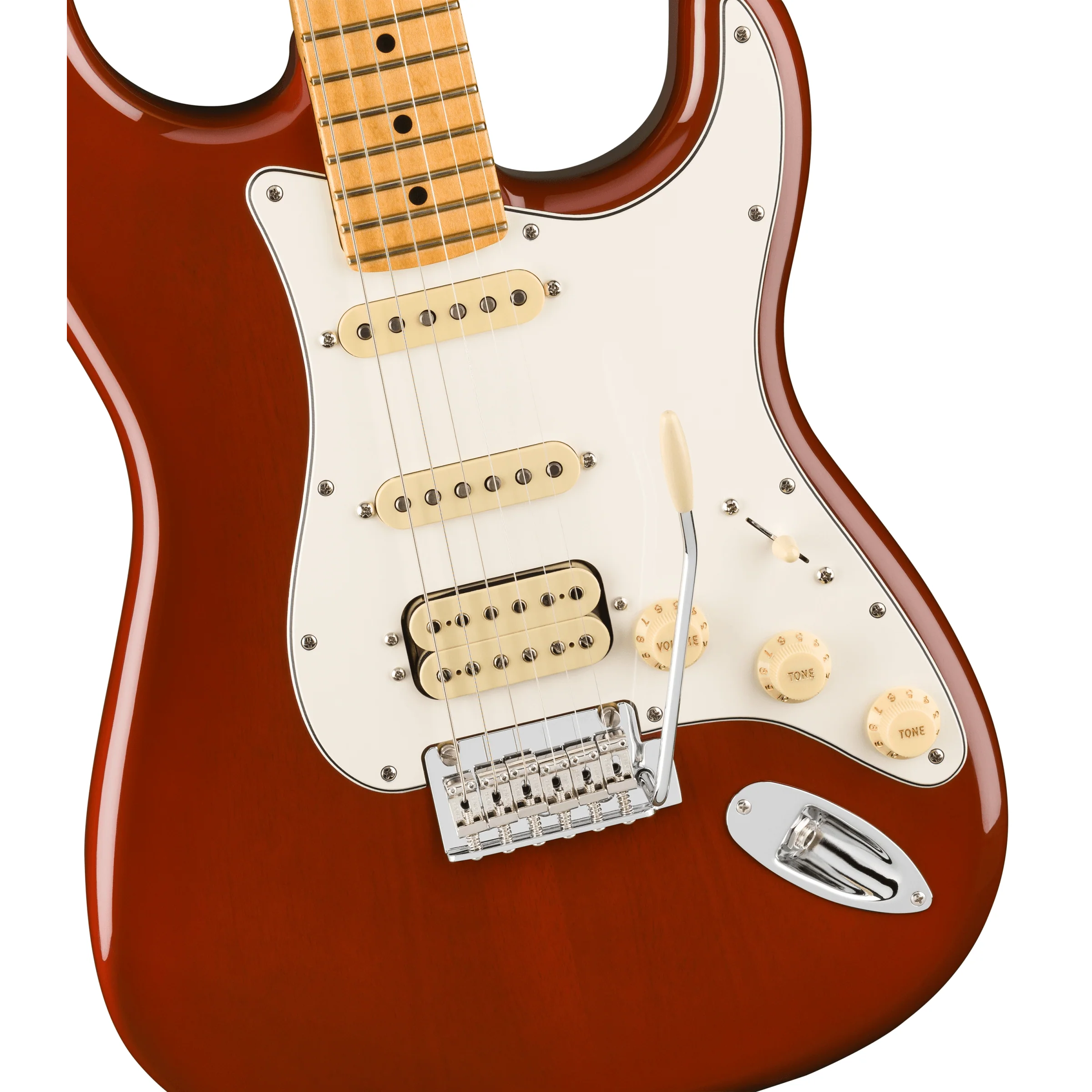 Fender - Player II Stratocaster® HSS - Maple Fingerboard - Transparent Mocha Burst - 014-0542-545 - Image 3